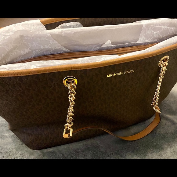 Michael Kors Jet Set Travel Chain - brand new - Picture 7 of 9